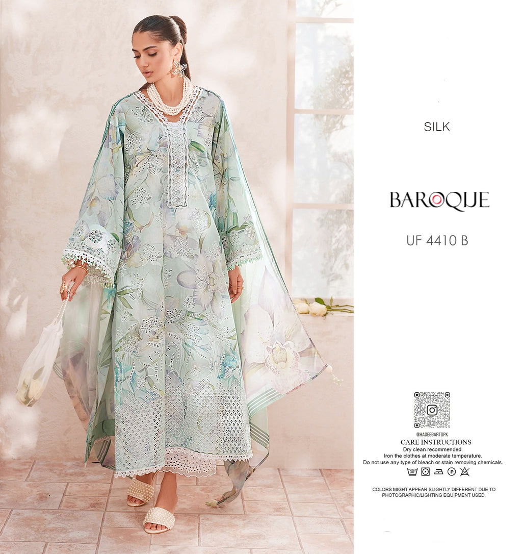 Baroque Silk Print Collection – 3-Piece