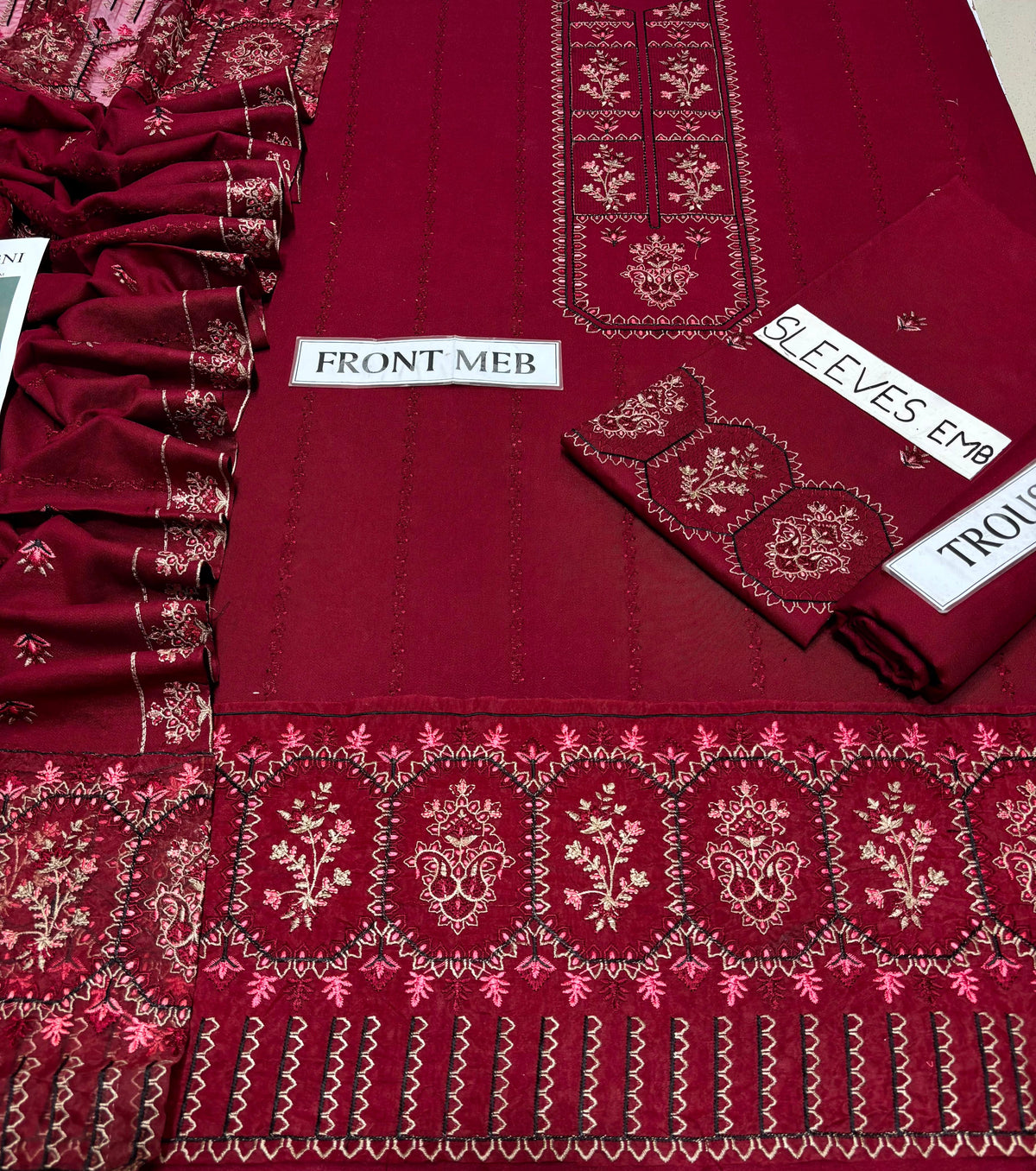 MOHAGNI WINTER DHANAK COLLECTION 3PC HIT CODE