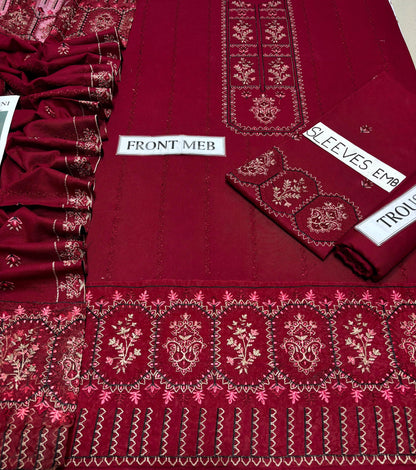 MOHAGNI WINTER DHANAK COLLECTION 3PC HIT CODE