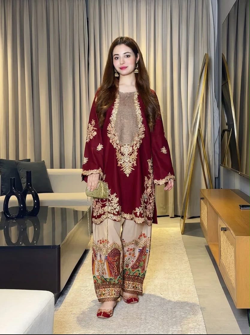 ETHNIC LUXURY SILK COLLECTION 2PC HIT CODE