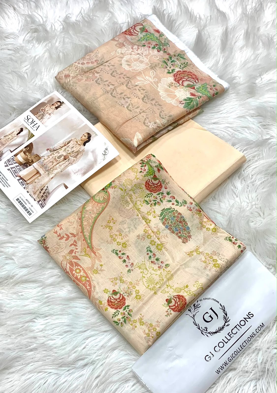 *SOHA BY GUL-JEE COLLECTION 3PC