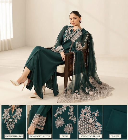 BAROOQUE CHIFFON 3PC HIT CODE
