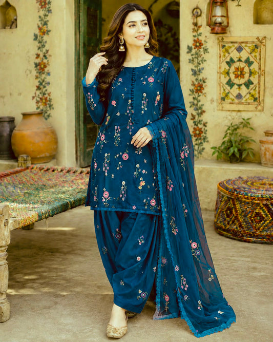 Bareeze Allover Embroided 3pc Hit code