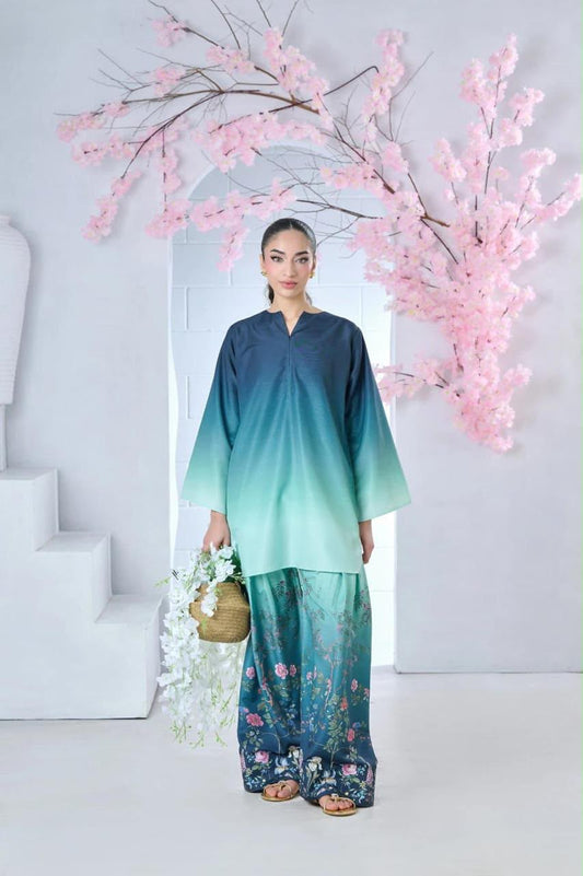 BAROQUE SILK PRINT 3PC HIT CODE