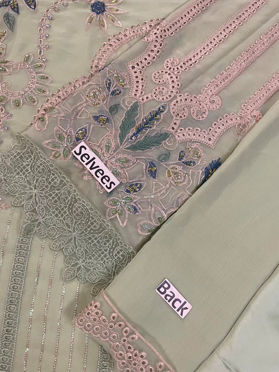 Maria B Chiffon* Embroidered Unstitched Collection