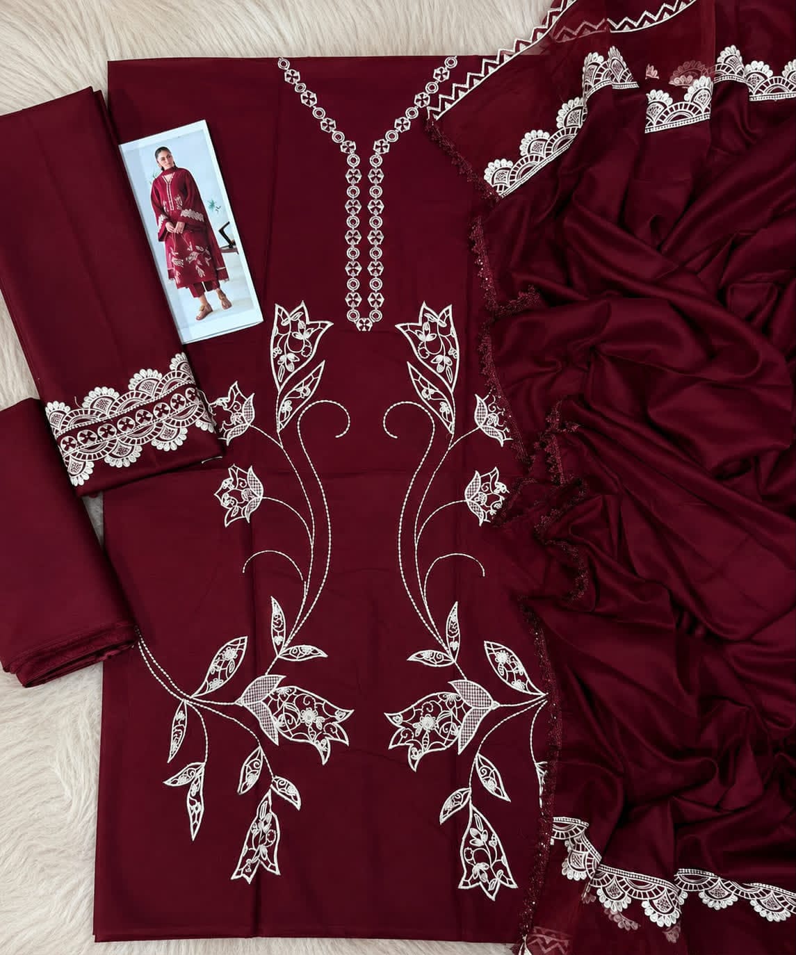 BAROQUE LUXRY DHANAK COLLECTION 3PC HIT CODE