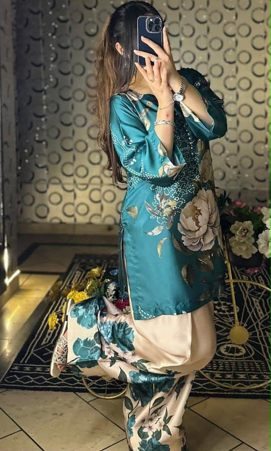 Maria.b silk print UE 267