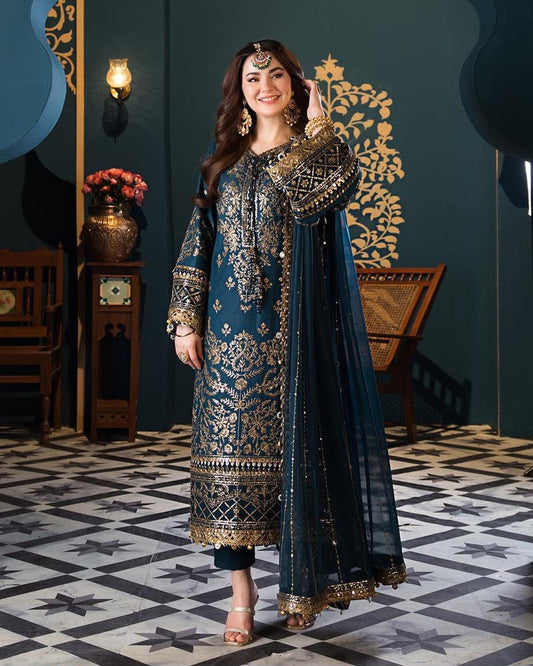 ASIM JOFA CHIFFON COLLECTION 3PC HIT CODE