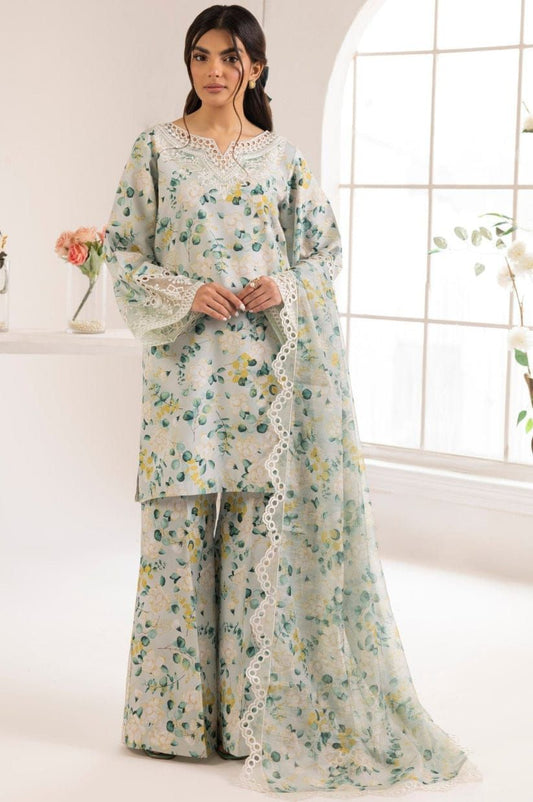 IZNIK LUXURY LINEN PRINT COLLECTION 3PC HIT CODE
