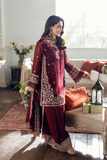 AZURE LUXURY DHANAK COLLECTION 3PC HIT CODE 7619