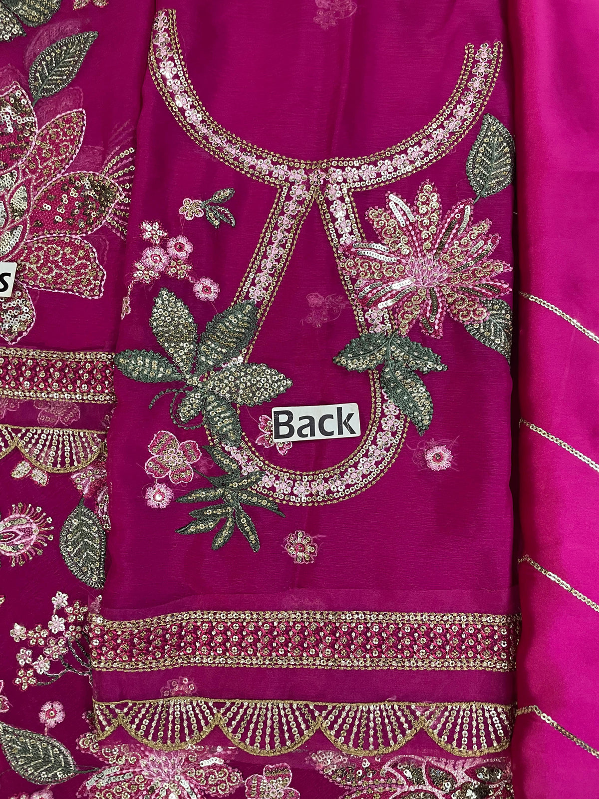 Jazmin Chiffon* Embroidered Unstitched Collection 3pc