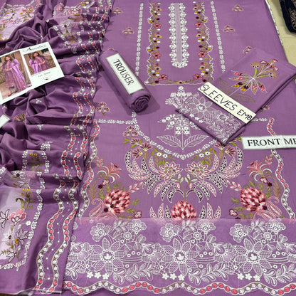 ANEELAS DHANAK COLLECTION 3PC HIT CODE