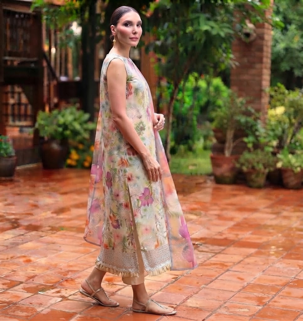 Baroque Silk Print Collection – 3-Piece