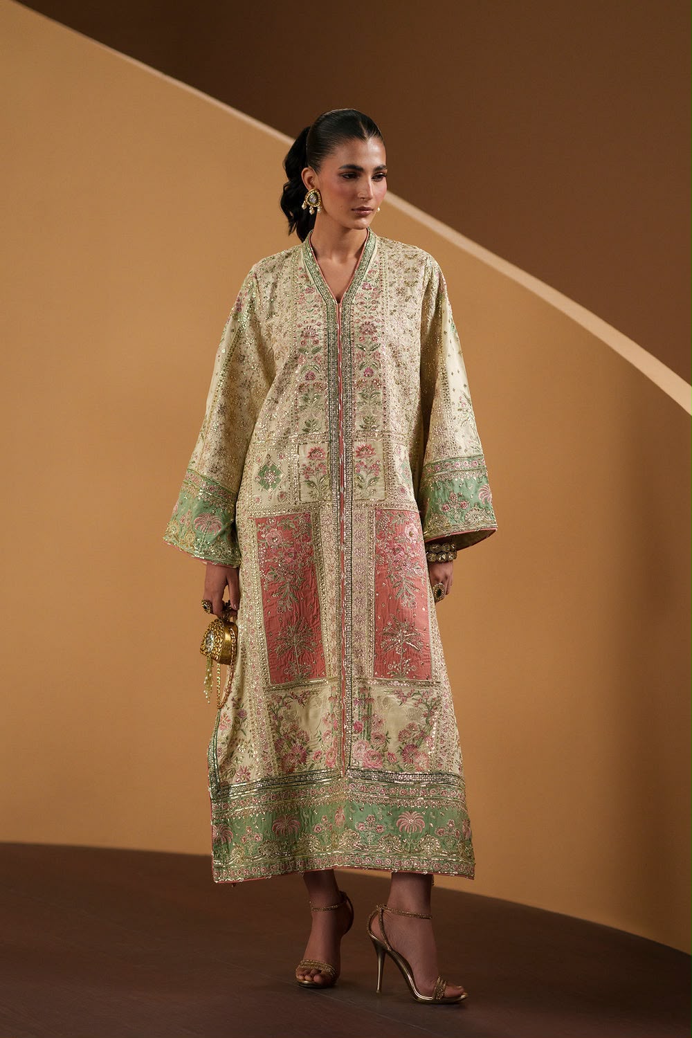 ETHNIC LUXURY SILK UNSTITCHED COLLECTION 3PC HIT CODE