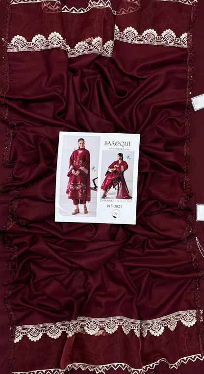 BAROQUE LUXRY DHANAK COLLECTION 3PC HIT CODE