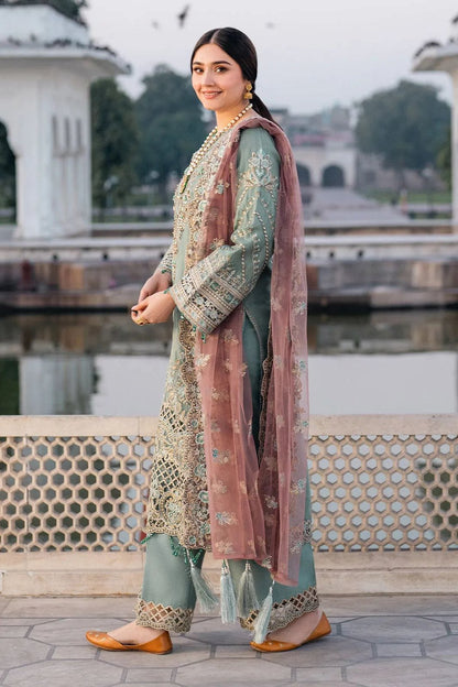 IMROZIA CHIFFON/NET WEDDING WEAR 3PC HIT CODE