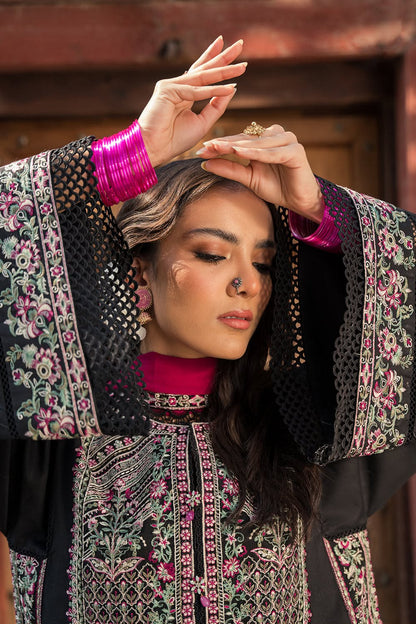 ZAROPOSH LUXURY DHANAK COLLECTION 3PC HIT CODE 9038