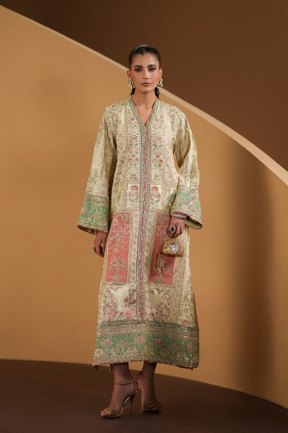 ETHNIC LUXURY SILK UNSTITCHED COLLECTION 3PC HIT CODE