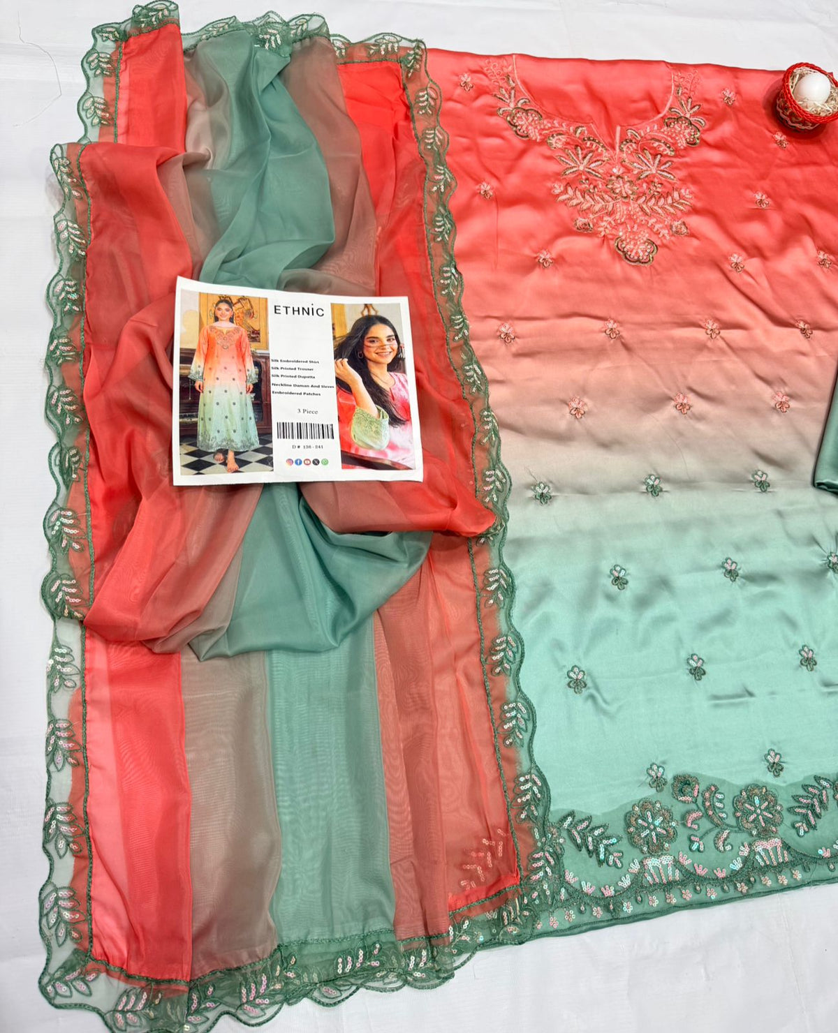 ETHNIC Luxury Embroidery Silk Collection_