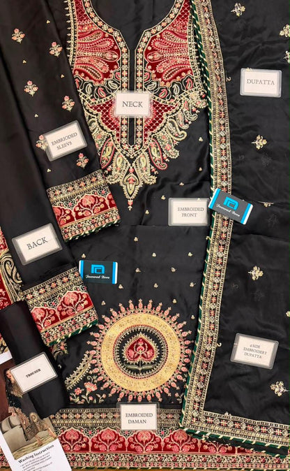 ETHNIC LUXERY KAFTAN 3 PC HIT CODE
