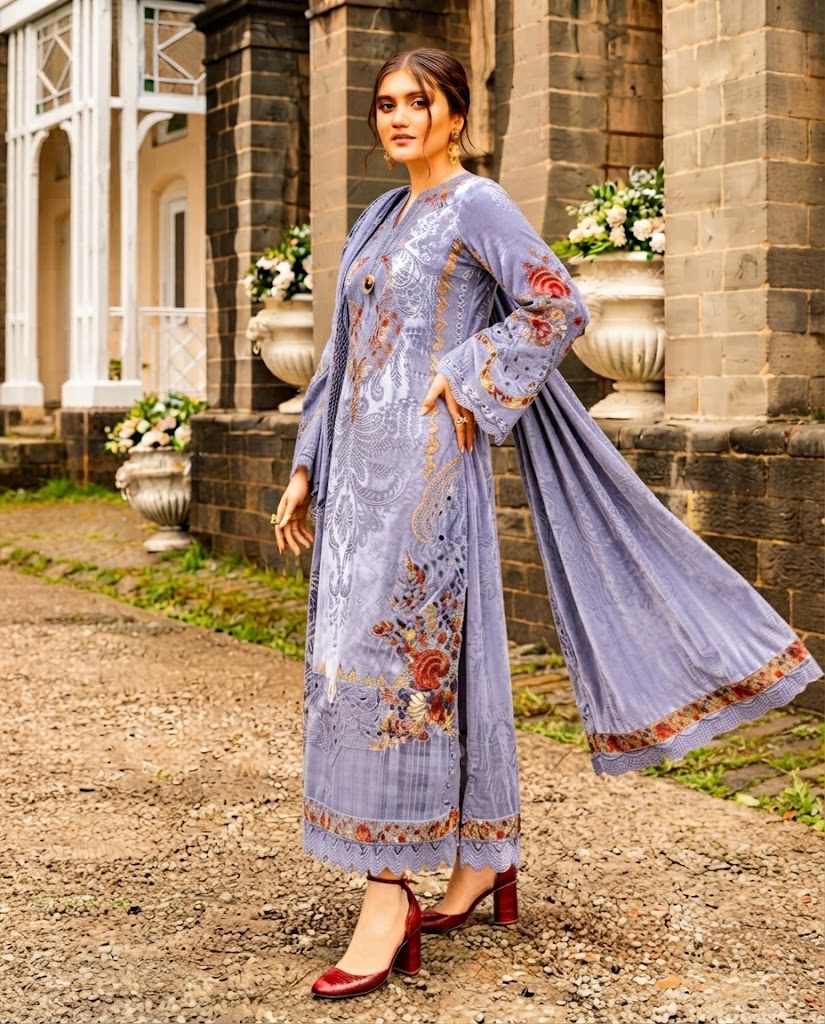 Dure Fisha Palachi 3PC Winter Suit – Palachi Shawl