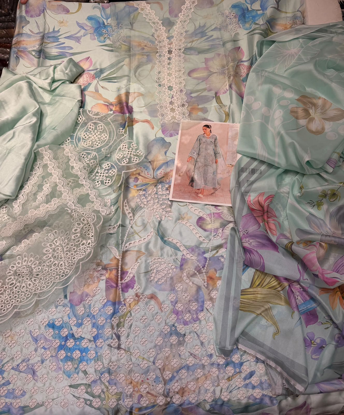 Baroque Silk Print Collection – 3-Piece