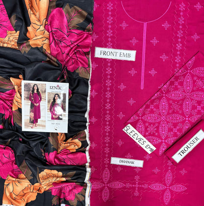 IZNIK DHANAK COLLECTION 3PC HIT CODE