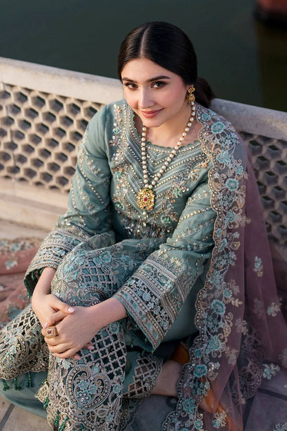 IMROZIA CHIFFON/NET WEDDING WEAR 3PC HIT CODE