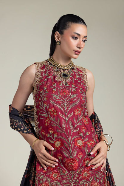 ETHNIC LUXURY SILK COLLECTION 3PC HIT CODE 
243
