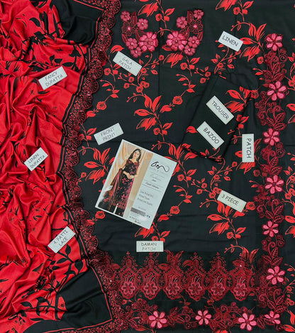 MARIA.B LUXURY LINEN PRINT COLLECTION 3PC HIT CODE