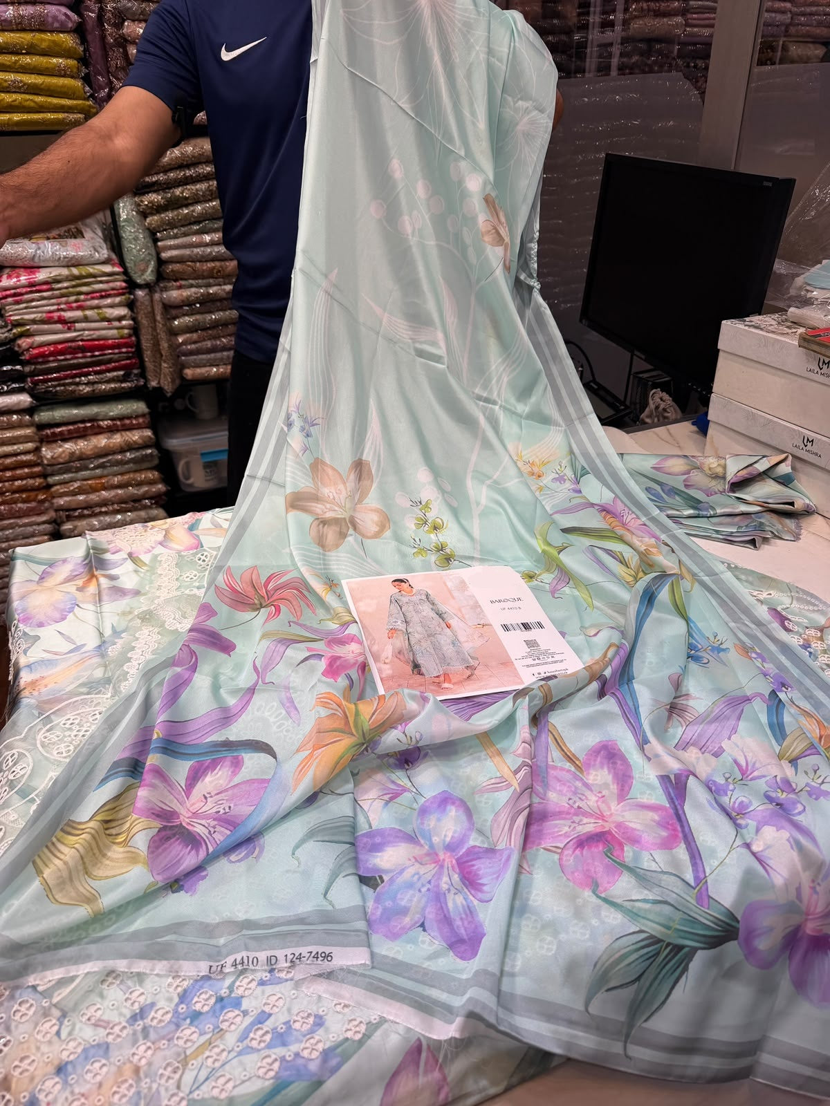 Baroque Silk Print Collection – 3-Piece
