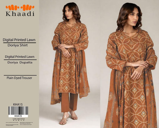 Khaddi+Eden Robe 3pc Lawn Collection