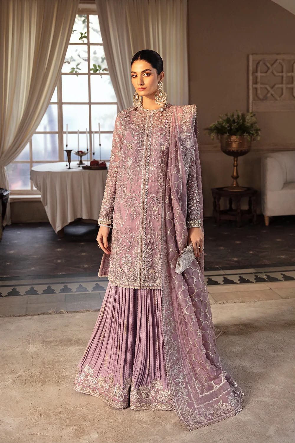 SORAYA ORGANZA WEEDING WEAR 3PC HIT CODE