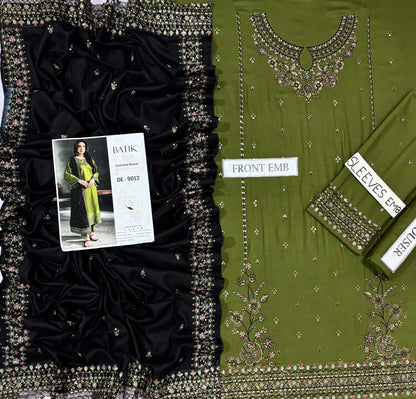 BATIK DHANAK COLLECTION 3PC HIT CODE