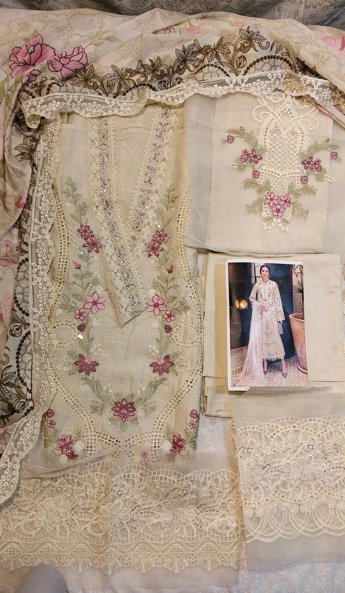Maria.b Viscose Embroided 3pc Hit Code