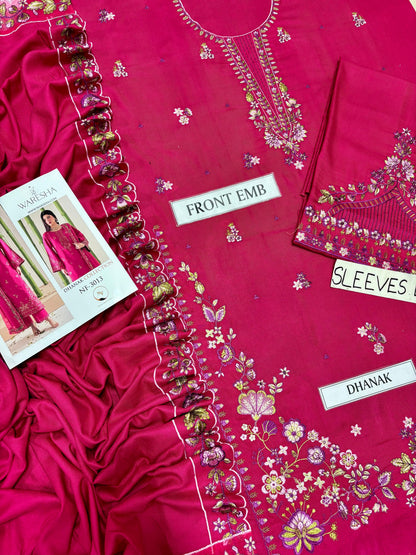 WARESHA DHANAK COLLECTION 3PC HIT CODE