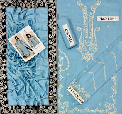ZAIB DHANAK COLLECTION 3PC HIT CODE