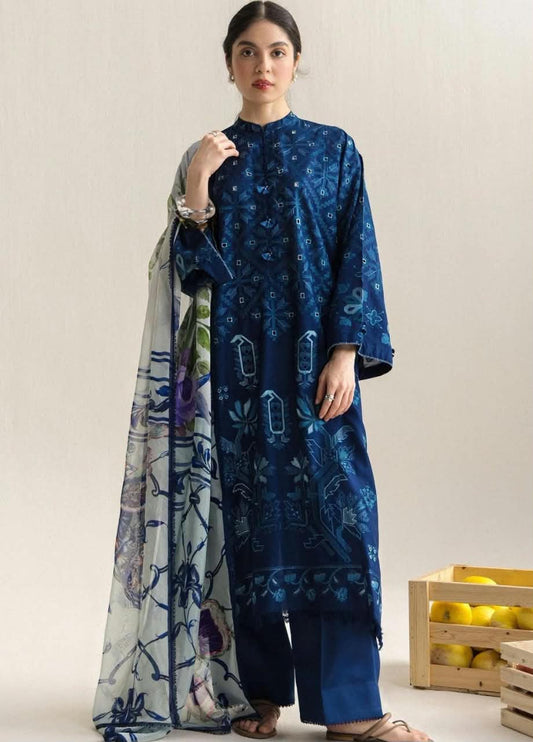 ZARA SHAH JAHAN DHANAK COLLECTION 3PC HIT CODE