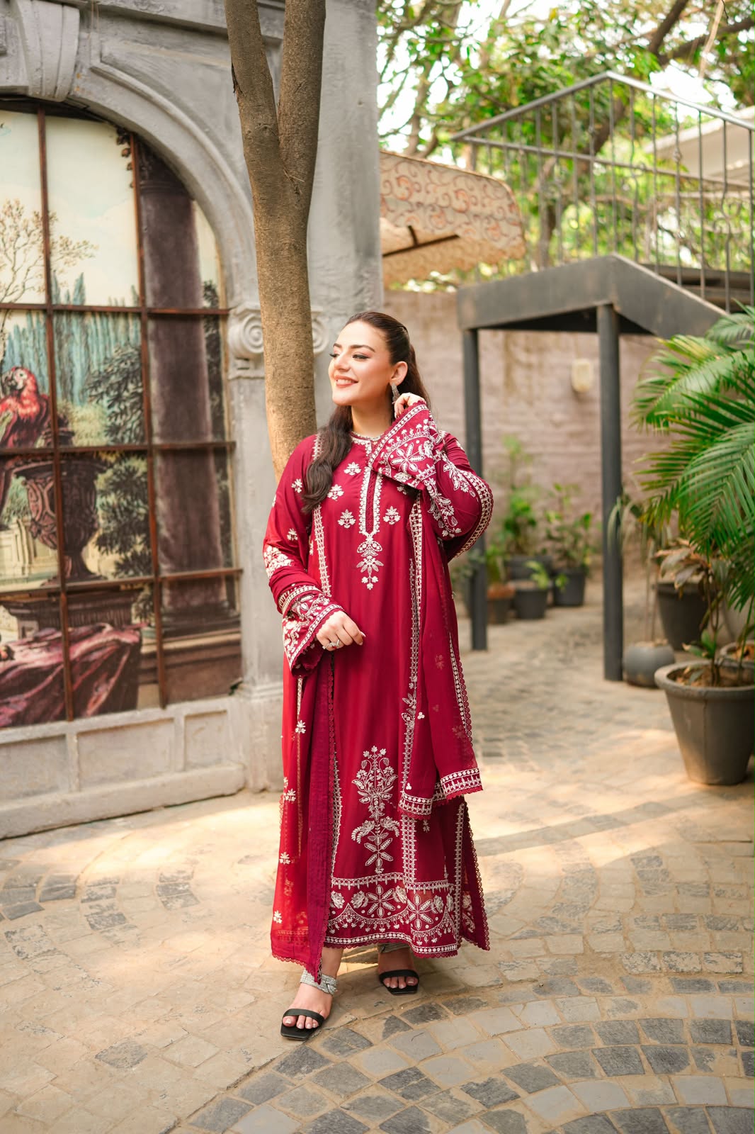 ANEELAS DHANAK COLLECTION 3PC HIT CODE 9012
