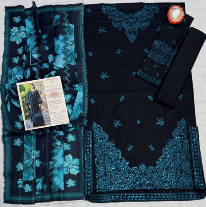 _FARASHA DHANAK COLLECTION 3PC HIT CODE 6159