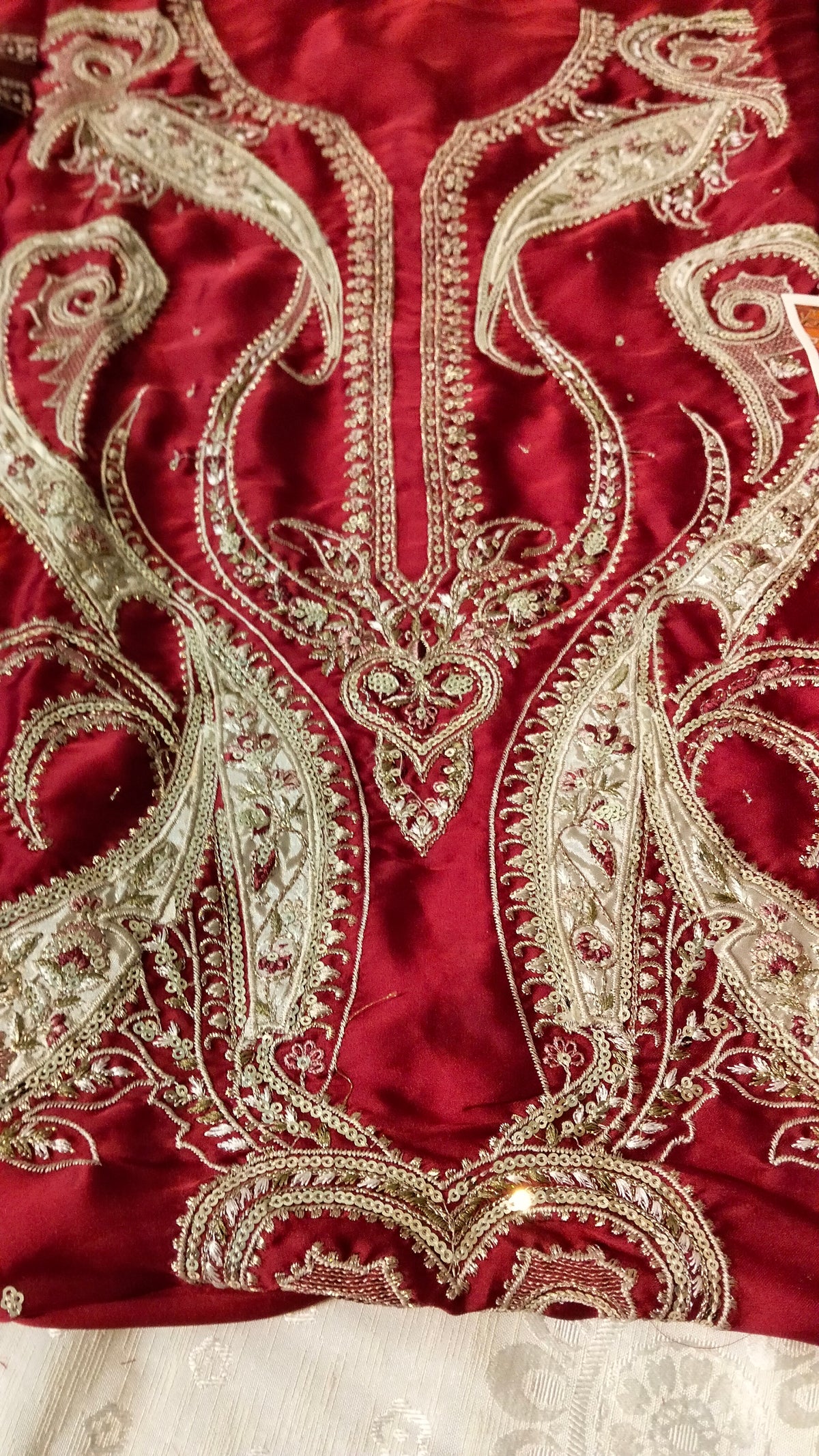 Ethnic Silk Embroided 2pc Hit code E-1069