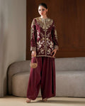 Ethnc Embroided 2-Piece Unstitched Hit Code E1077