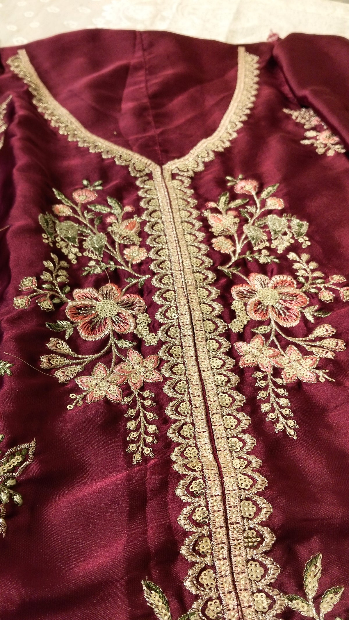 Ethnic Silk print 2pc Hit code E1212