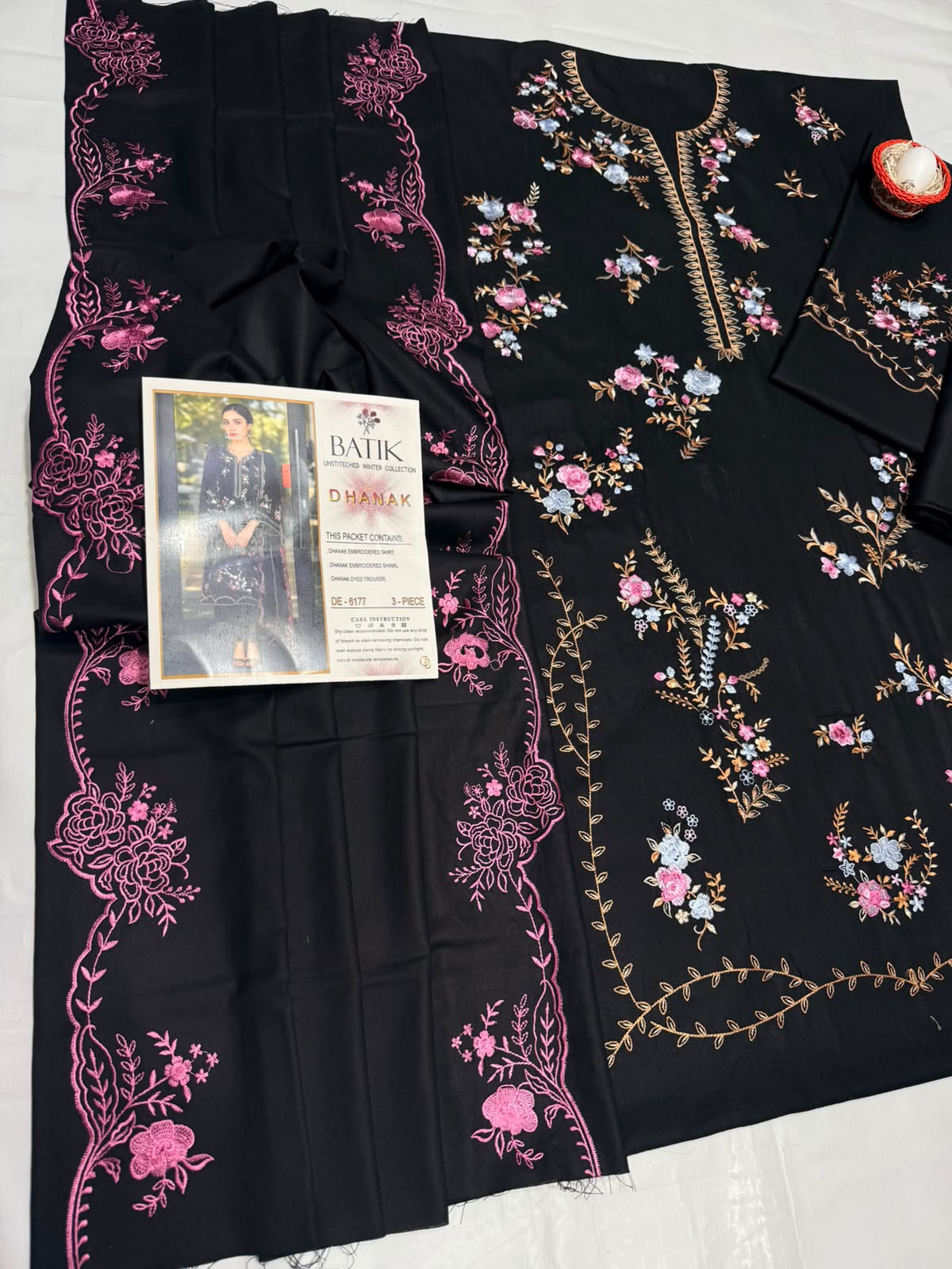 BATIK LUXURY WINTER COLLECTION 3PC HIT CODE 6177