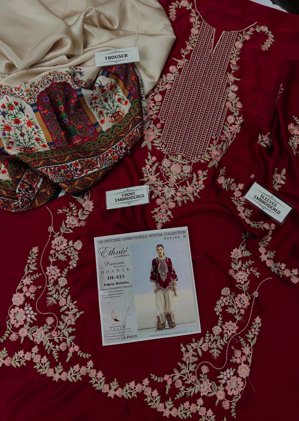 ETHNIC LUXURY SILK COLLECTION 2PC HIT CODE