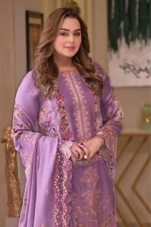 ANEELAS DHANAK COLLECTION 3PC HIT CODE