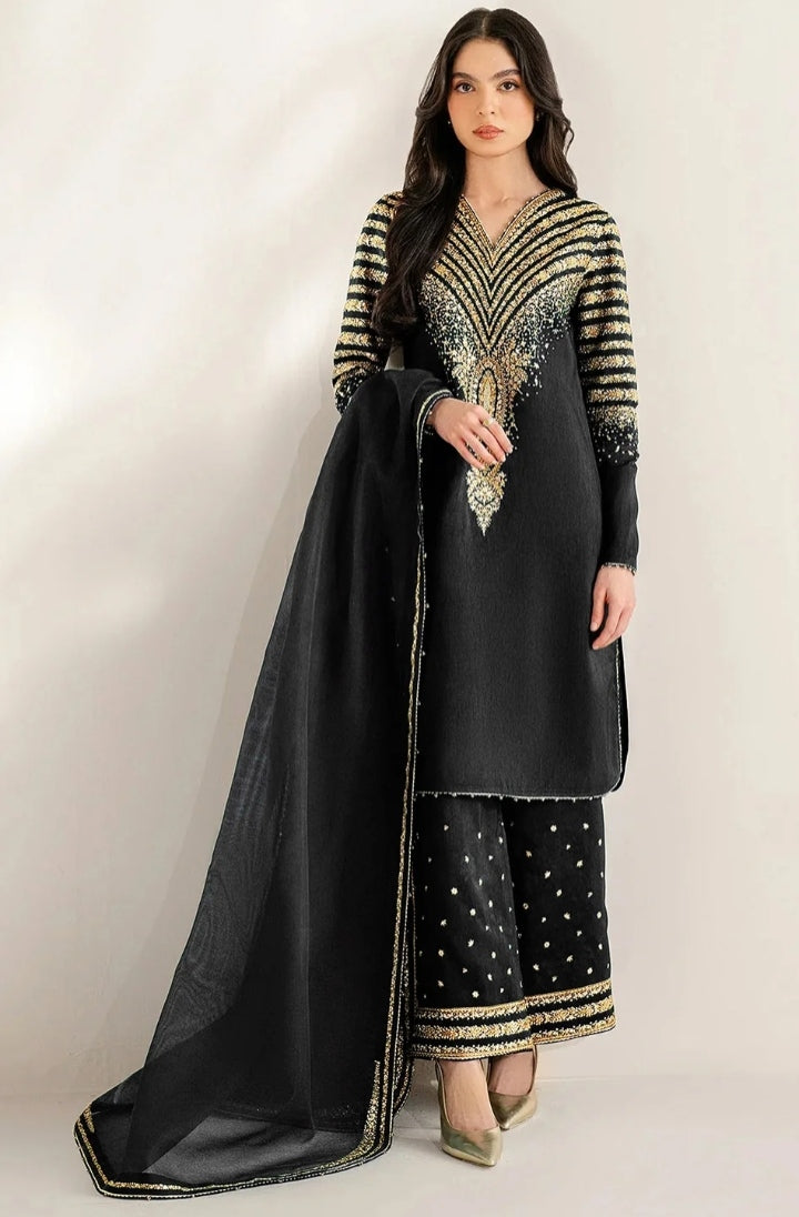 Jazmin Silk Embroided 3pc Hit Code